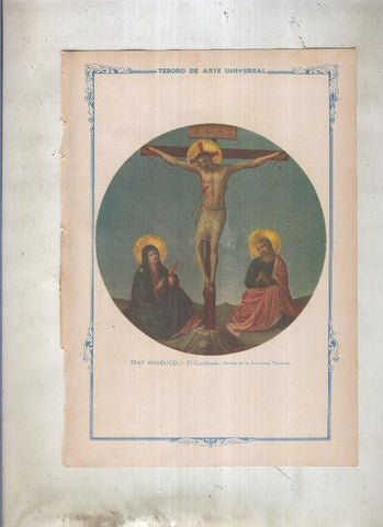 Lamina 102: El crucificado de Fray Angelico