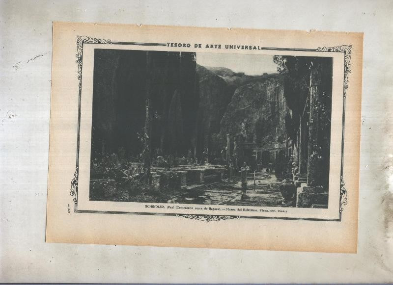 Lamina 109: Cementerio cerca de Ragusa de Schindler