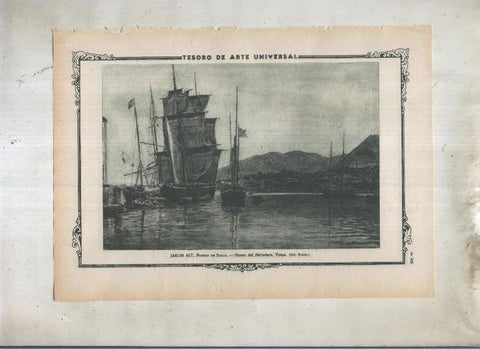 Lamina 111: Puerto de Italia de Jakob Alt