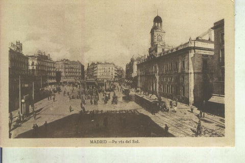 Postal 013321: Puerta del Sol en Madrid