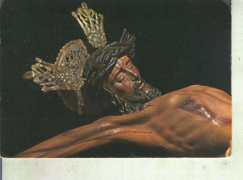 Postal 013334: Azuaga, Badajoz: santisimo cristo del humilladero de Azuaga