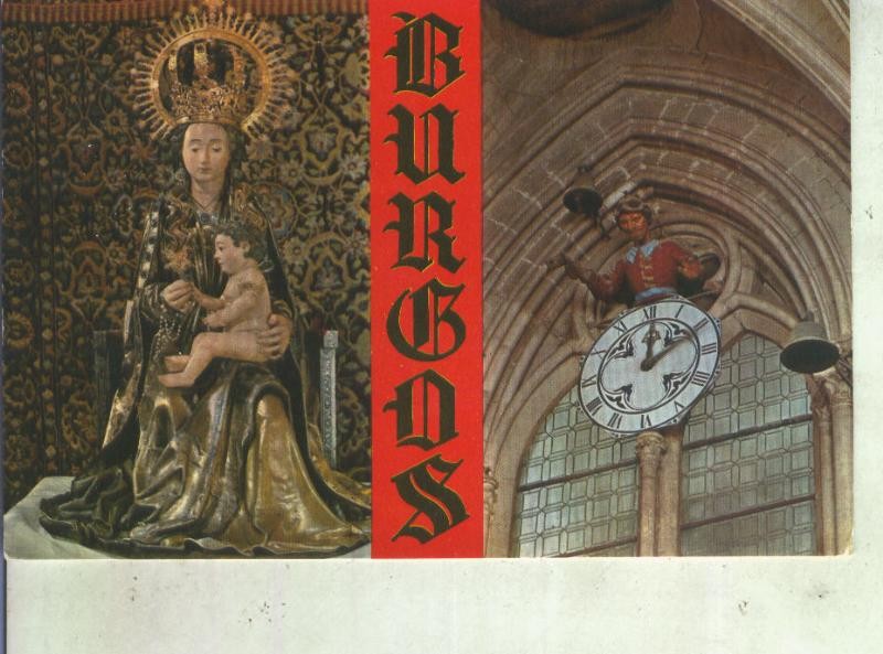Postal 013342: Virgen de Burgos