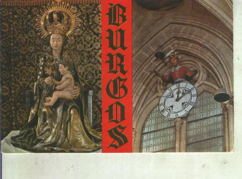 Postal 013342: Virgen de Burgos