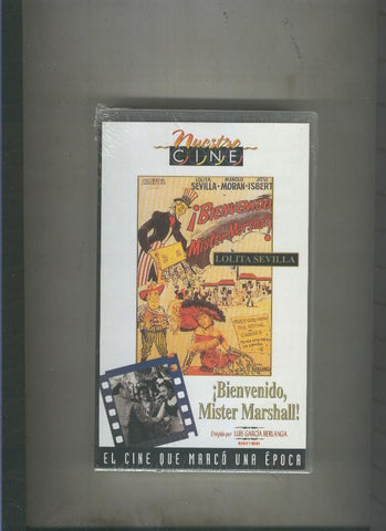 Video VHS: Bienvenido mister Marshall: Jose Isbert,etc