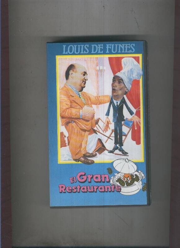 Video VHS: El gran restaurante (Louis de Funes)