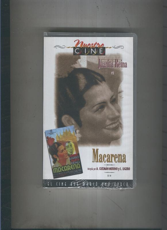 Video VHS: Macarena: Juanita Reina,etc
