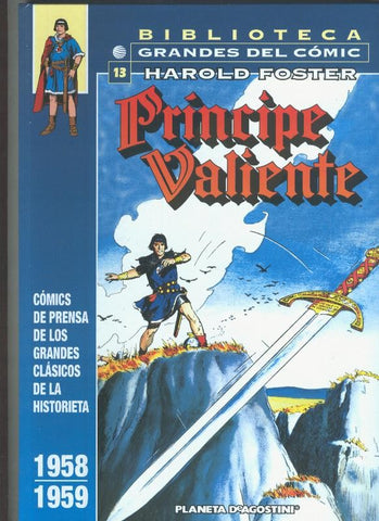 Biblioteca Grandes del Comic: Principe Valiente numero 13 (1958-59)