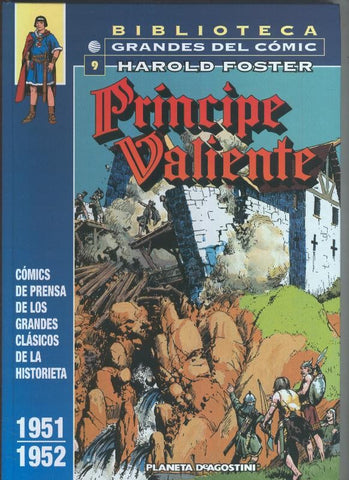 Biblioteca Grandes del Comic: Principe Valiente numero 09 (1951-52)