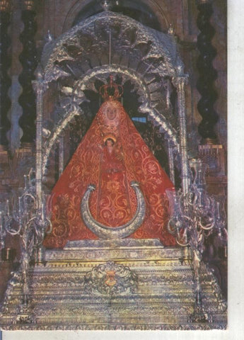 Postal 013354: Virgen Maria Santisima de la Sierra, patrona de Cabra (cordoba)