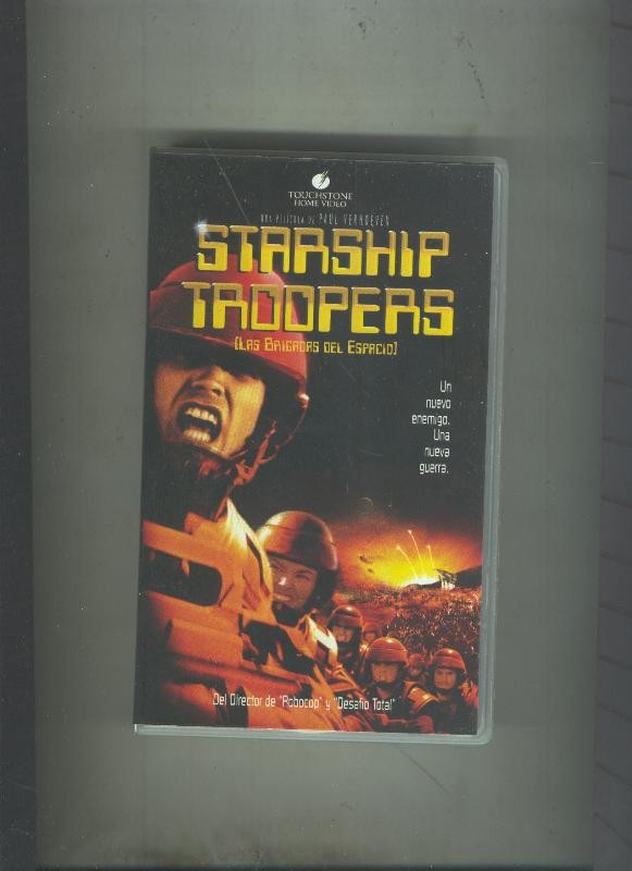 Video VHS: Starship Troopers: Las brigadas del espacio