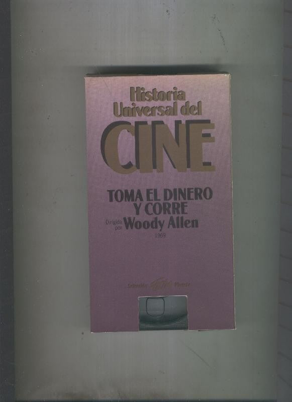 Video VHS: Historia Universal del Cine: Toma el dinero y corre