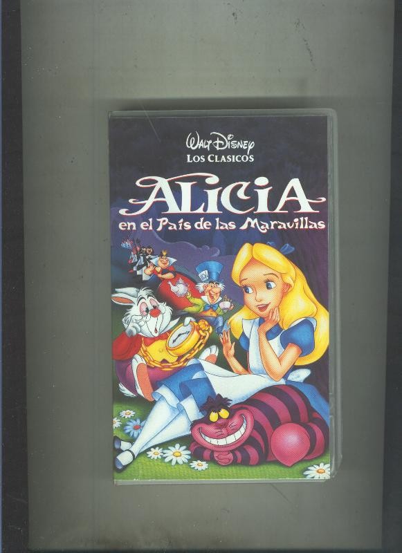 Video VHS: Alicia en el pais de las maravillas