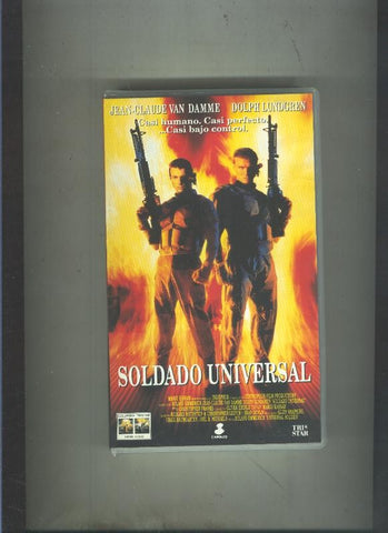 Video VHS: Soldado Universal