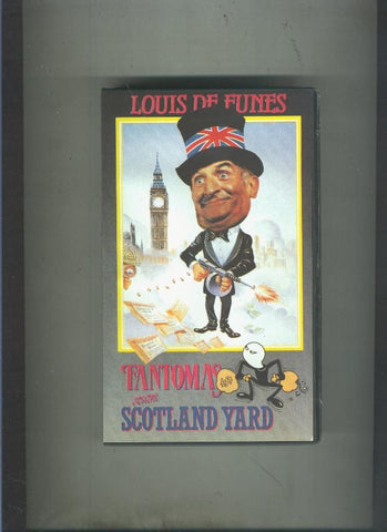 Video VHS: Fantomas contra Scotland Yard