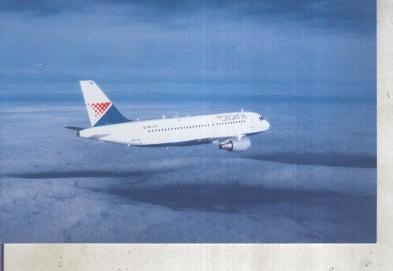 Postal 013391: Croatia Airlines-airbus A319