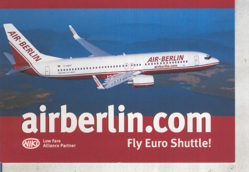 Postal 013403: Airberlin Boeing 737-800