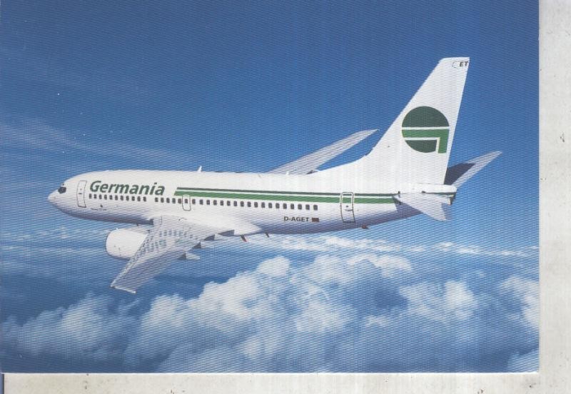 Postal 013408: Germania Boeing 737-700