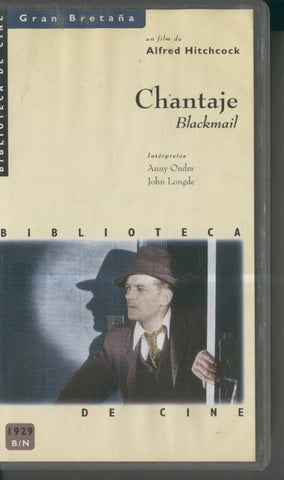 Video VHS: Chantaje