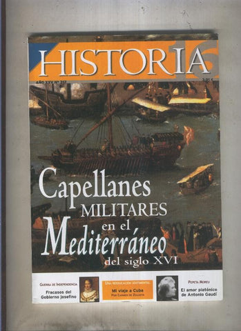 Historia 16 numero 312: Capellanes militares en el mediterraneo del siglo XVI