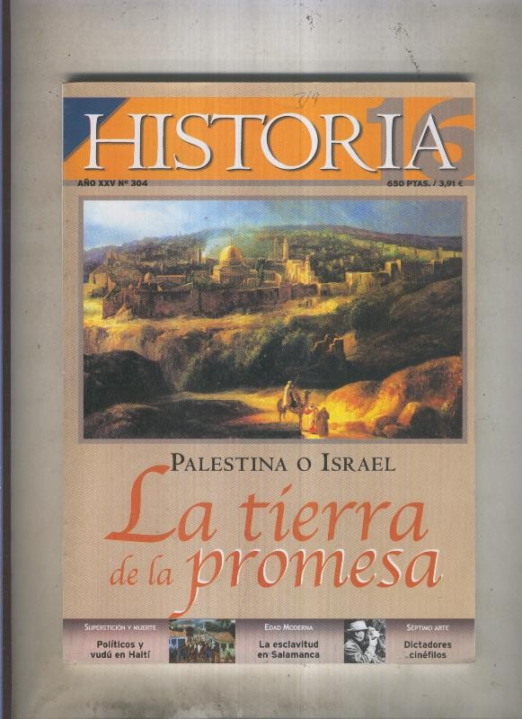 Historia 16 numero 304: Palestina e Israel, la tierra de la promesa