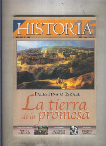 Historia 16 numero 304: Palestina e Israel, la tierra de la promesa