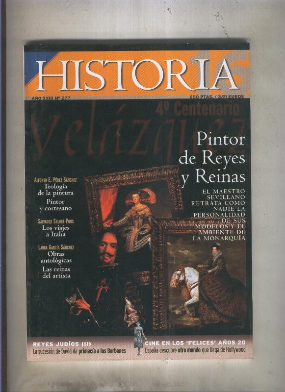 Historia 16 numero 277: Velazquez, cuarto centenario