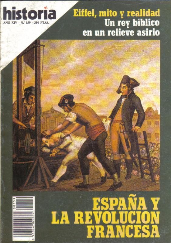 Historia 16 numero 159: España y la revolucion francesa