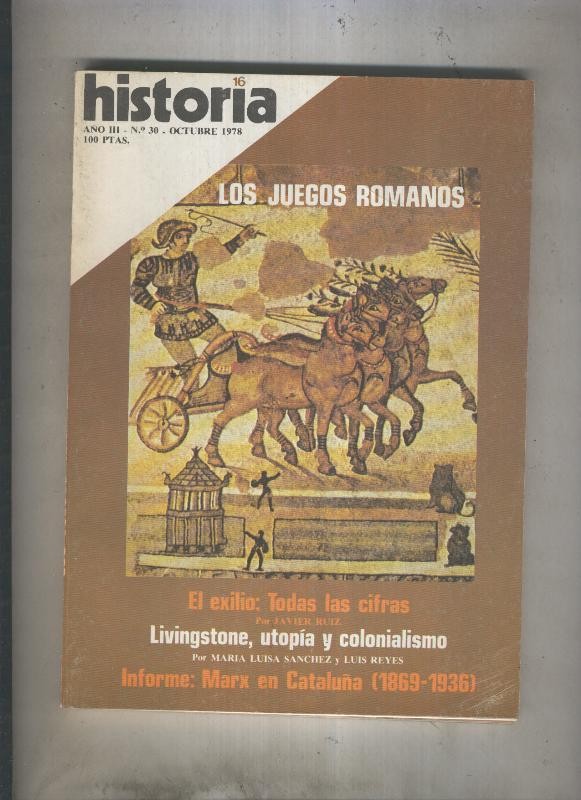 Historia 16 numero 030: Los juegos romanos
