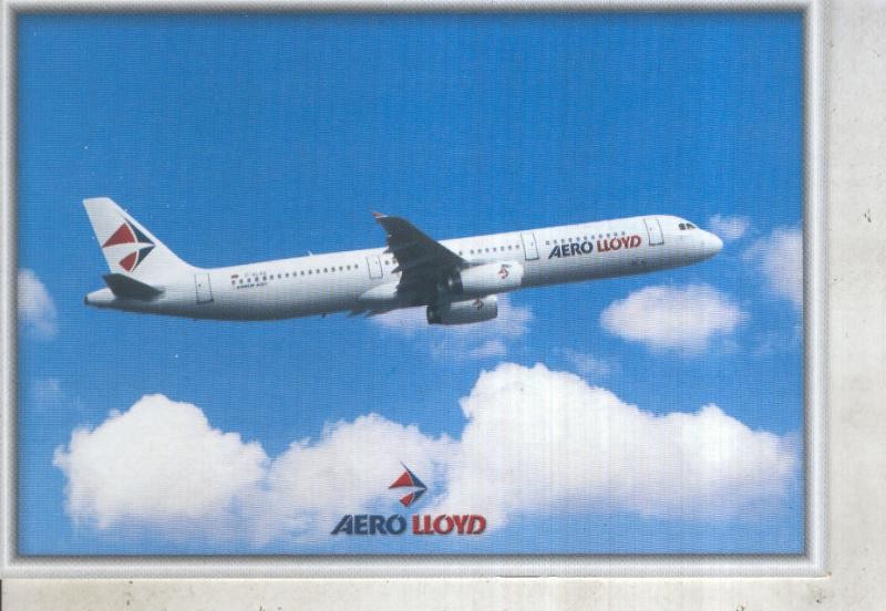 Postal 013418: Aero Lloyd Airbus A321