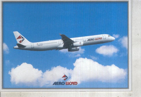 Postal 013418: Aero Lloyd Airbus A321