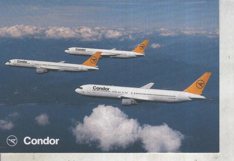 Postal 013441: Condor Boeing 767 y Boeing 757