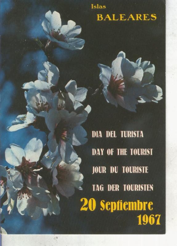 Postal 013467: Dia del Turista 1967 de Baleares