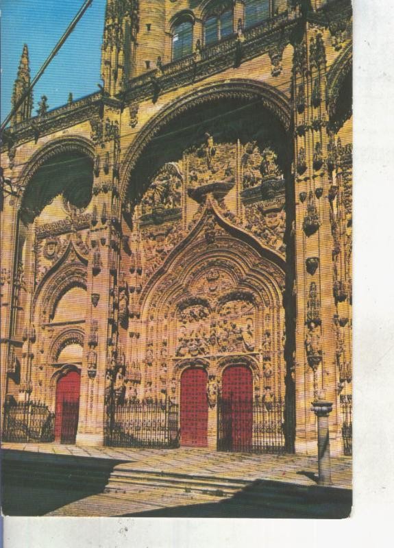 Postal 013473: Fachada catedral nueva de Salamanca
