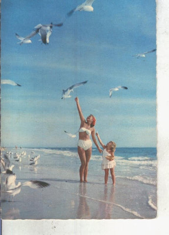 Postal 013484: en la playa