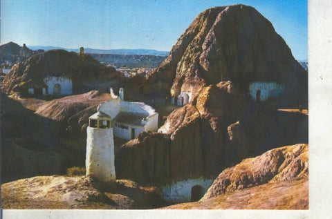 Postal 013496: Cuevas de Guadix, Granada