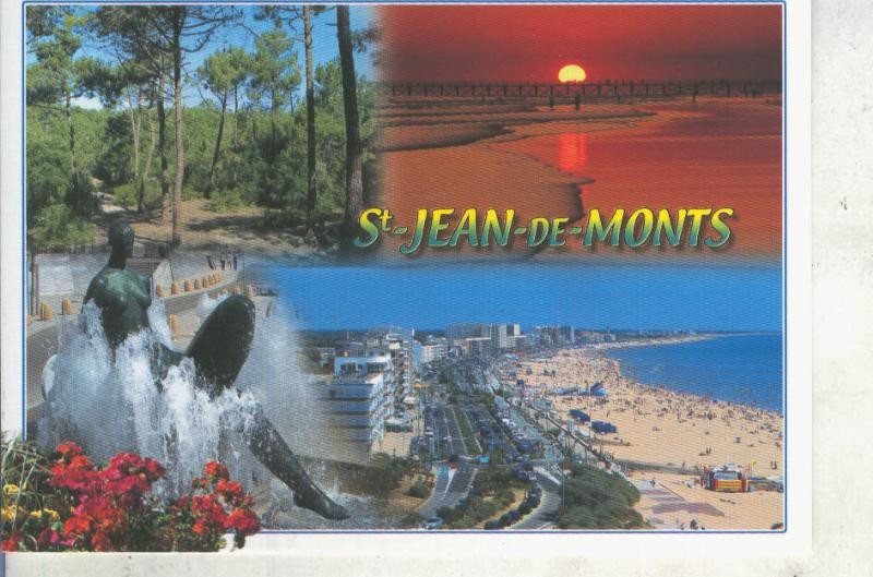 Postal 013502: St Jean de Monts, Francia