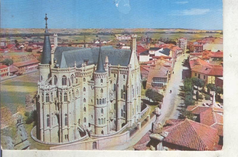 Postal 013505: Palacio Episcopal de Astorga, leon