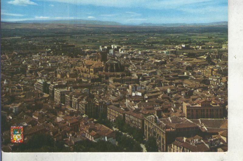 Postal 013509: Vista general de Granada