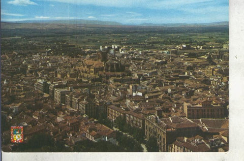 Postal 013509: Vista general de Granada