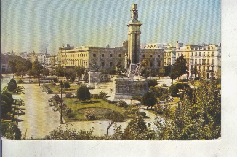 Postal 013513: Plaza de España de Cadiz