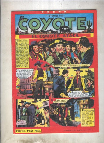 El Coyote facsimil numero 072: El Coyote ataca