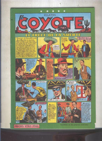 El Coyote facsimil numero 065: El trece de la suerte