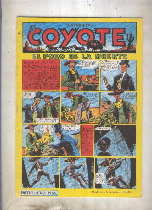 El Coyote facsimil numero 060: El pozo de la muerte (numerado 1 en trasera)