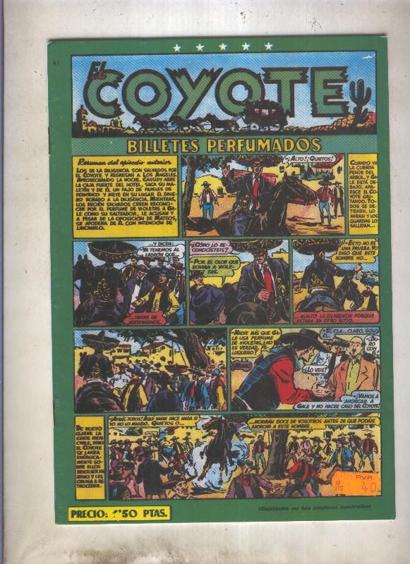 El Coyote facsimil numero 047: Billetes perfumados