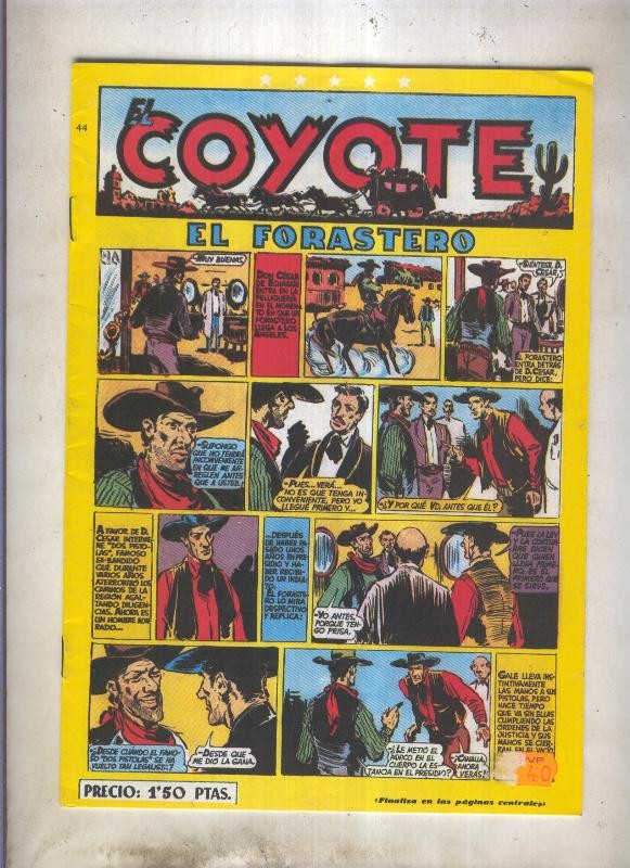 El Coyote facsimil numero 044: El forastero