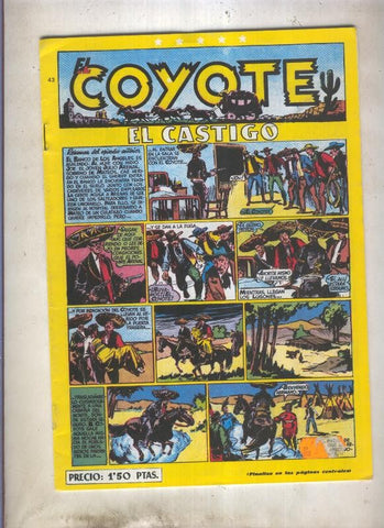 El Coyote facsimil numero 043: El castigo