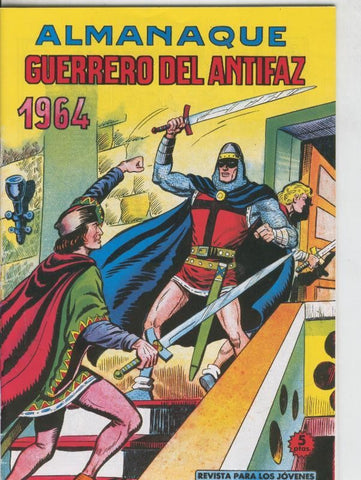 El Guerrero del Antifaz almanaque facsimil 1964