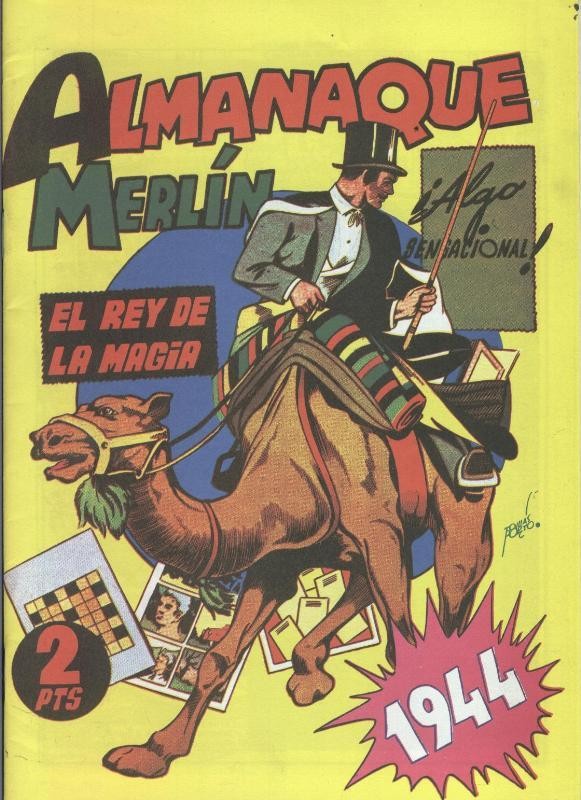 Facsimil: Mandrake almanaque 1944