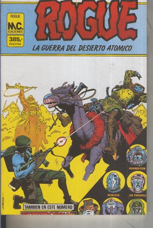 Rogue Trooper retapado numero 1 al 4