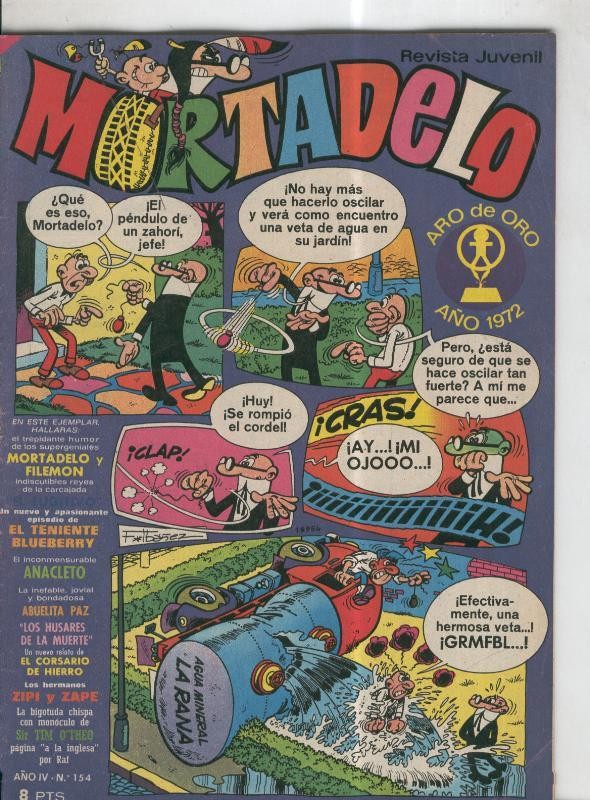 Mortadelo revista semanal numero 154
